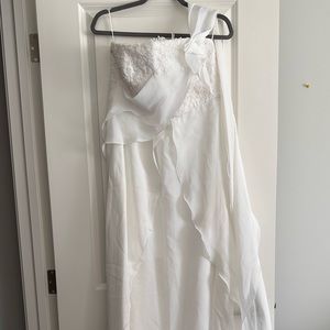 White Embellished Dress